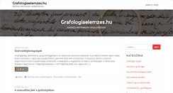 Desktop Screenshot of grafologiaelemzes.hu